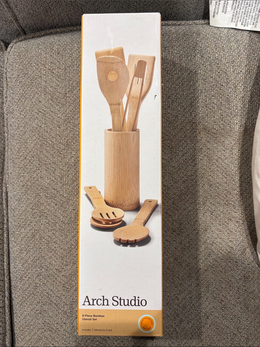 Arch studio Bamboo Utensil Set in Natural